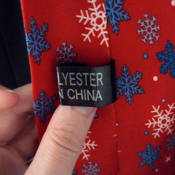 3 for $10: Snowman Christmas tie - Picture 5 of 5